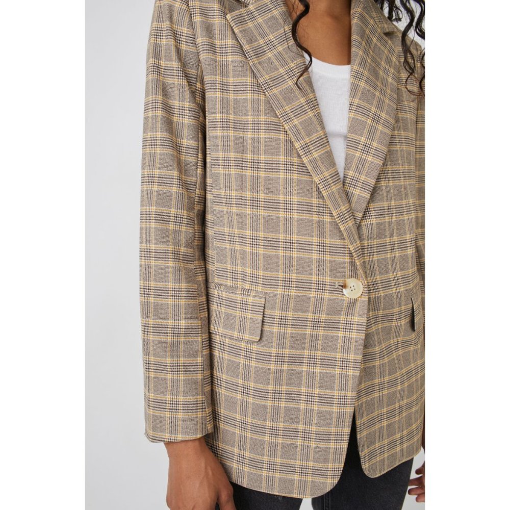 FREE PEOPLE Menswear Crosby Blazer / Winter Wheat - Picture 4 of 5